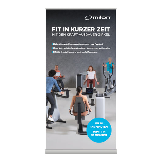 Roll-Up milon Kraft-Ausdauer-Zirkel