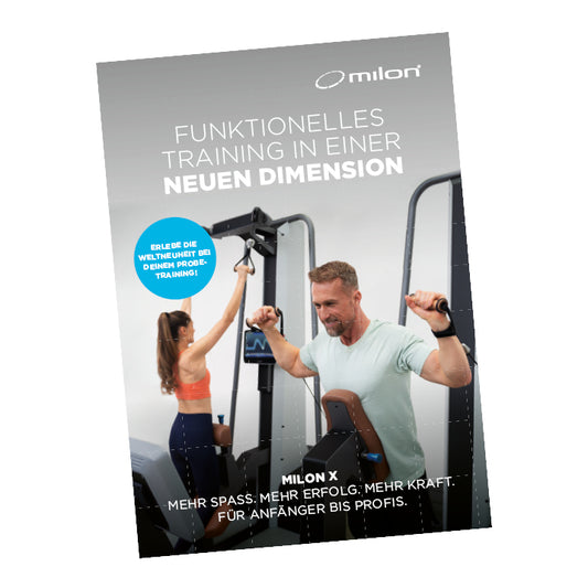 Plakat milon X Fitness, 5 Stück