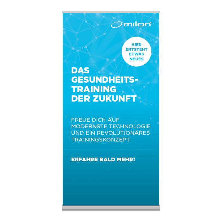 Roll-Up milon Ankündigung