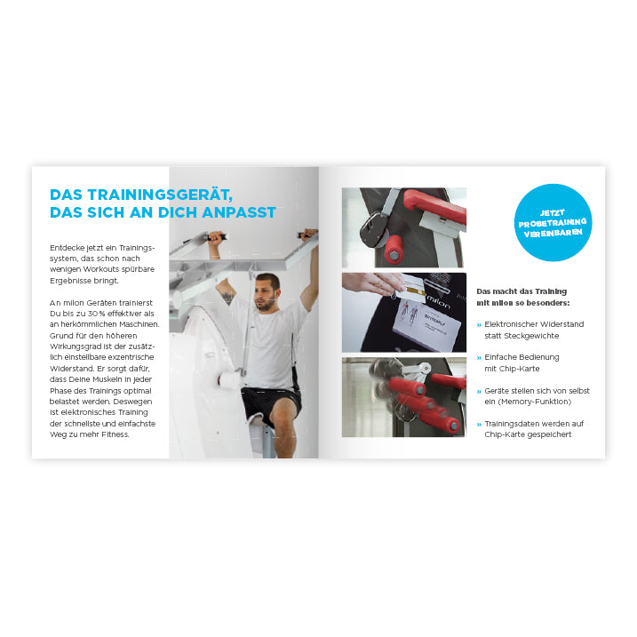 Flyer milon Premium, 250 Stück